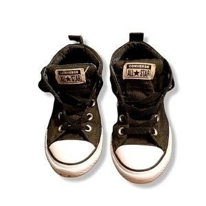 Converse All Star Chuck Taylor Mid-High Boys 3Y Black White